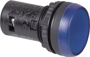 Kompaktowa lampa ostrzegawcza, niebieska 230 V BACO L20SC60H Podświetlenie wskaźnika 1 szt.