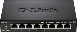 Switch D-Link DES-108, 8 Portów, 100 MBit/s