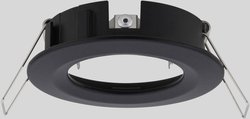 Oprawa wpuszczana LED Wybierz zestaw podstawowy sztywny IP44 okrągły 78mm maks. 3x10W czarny mat Pierścień montażowy do oświetlenia Paulmann EBL Choose 92481 Zestaw 3-elementowy 10 W