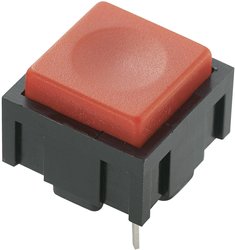 TRU COMPONENTS PBS-18B 701865 Przycisk 50 V DC/AC 0.025 A 1 x wył/(wł)  chwilowy 1 szt.
