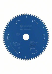 Akumulatorowa piła tarczowa Expert for Aluminium, 216 x 2/1,4 x 30, 66 zębów Tarcza tnąca Bosch Accessories  216 x 30 mm 1 szt.