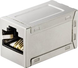 Przejściówka, adapter LAN RJ45 Renkforce  [1x złącze żeńskie RJ45 - 1x złącze żeńskie RJ45]