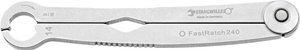 Klucz pierścieniowy z grzechotką Stahlwille 240 10-3/8 41101010 10 mm  1 sztuka