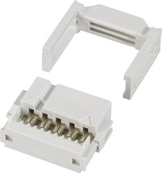 Listwa pinowa żeńska, prosta FCI 71600-310LF Siatka: 2.54 mm Ilośc pinów: 10 1 szt.