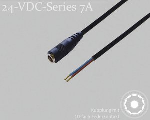 Złącze męskie połączeniowe DC BKL Electronic 075912 1 szt.
