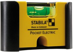 Poziomica kieszonkowa Pocket Electric Stabila 18115, długość 6,8 cm
