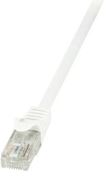 Kabel LAN LogiLink CP2061U, 1 szt., RJ45, CAT 6, U/UTP, 3.00 m, biały
