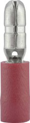 Wtyk okrągły izolowany 3920S, 0.5-1.0 mm2, O 4 mm, czerwon