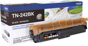 Brother Toner TN-242BK TN242BK tusz oryginalny Czarny 2500 strony Brother Toner TN-242BK TN242BK tusz oryginalny Czarny 2500 strony