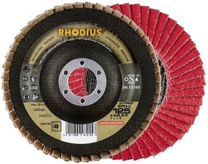 Tarcza lamelkowa Rhodius JUMBO SPEED 208743 Średnica 115 mm 1 szt.