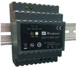 Zasilacz na szynę DIN Dehner Elektronik DLP 1100D-48F DLP 1100D-48F   2.1 A 100 W Ilość wyjść:1 x