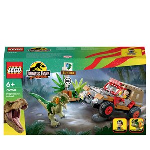 LEGO® JURASSIC WORLD™ 76958 Zasadzka dilofozaura 1 szt.