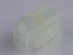 Obudowa złącza pin żeńskiego na kabel Molex MOL Power & Signal Sol. 39012041, piny: 4, 13 A, 1 szt.