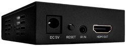 Odbiornik HDMI IR (gniazdo 3,5 mm) LINDY 38129, przez kabel sieciowy RJ45, 100 m