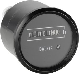 Licznik czasu pracy Bauser 588.2/008-021-0-1-001, 10 - 80 V/DC, IP65