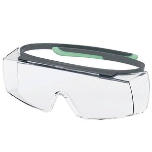 uvex super OTG planet 9169295 Okulary ochronne z ochroną UV szary, zielony EN 166:2001
