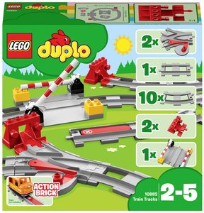 LEGO® DUPLO®  10882  Tory kolejowe LEGO® DUPLO® 10882 Tory kolejowe