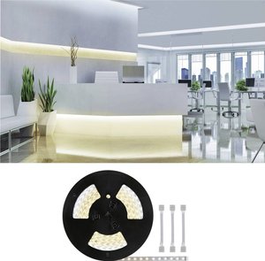 MaxLED 500 Tunable White Strip z kablem przejściowym 20 m z kontrolą białego światła bez powłoki Przedłużenie taśmy LED Paulmann  71041 24 V 72 W 11000 lm 20 m