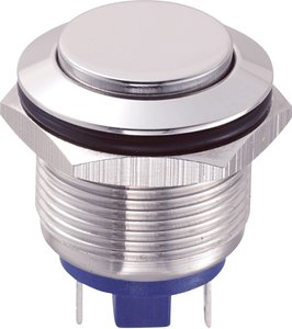 Przycisk wandaloodporny chwilowy TRU COMPONENTS GQ19H-10/J/S, 1 x wył/(wł), 1 szt.