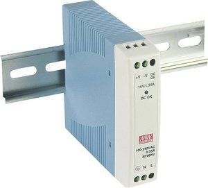 Zasilacz na szynę DIN Mean Well MDR-10-12, 12 V/DC, 0.84 A, 10 W