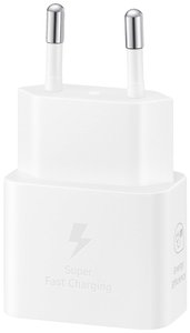 Adapter szybkiego ładowania Samsung 25 W EP-T2510N (biały) Ładowarka do telefonu komórkowego Samsung EP-T2510NWEGEU