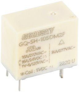 Przekaźnik SMT GoodSky GQ-SH-105DM2F GQ-SH-105DM2F, 250 V/AC, 16 A, 1 szt.