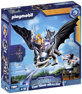 Dragons: The Nine Realms - Grzmot i Tom Playmobil 71081 1 szt.