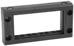 Ramka do wprowadzania kabli HellermannTyton VarioPlate-16_Frame-PL-BK 440-00002, (D x S x W) 61 x 116.50 x 21 mm, tworzywo sztuczne, 1 szt.