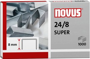 Spinacz Novus 24/8 SUPER 040-0038, 1000 szt.