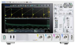 Oscyloskop 12-bitowy, 100 MHz, 2 Gsa/s, 4 kanały analogowe Oscyloskop cyfrowy Rigol HDO1104 100 MHz 2 GSa/s