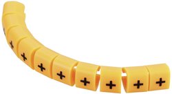 Oznacznik kablowy  TRU COMPONENTS  TC-MB1/+203 pomarańczowy 1593421 Zawartość: 10 szt.