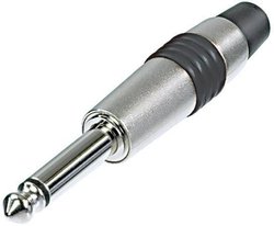 Złącze męskie jack 6,35 mm NYS224C-6 Rean AV NYS224C-6 złącze męskie proste Ilość styków: 2 mono srebrny, niebieski 1 szt.