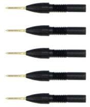 Końcówki sprężynowe, pomiarowe 5 szt. do sond serii TT-HF 600 Testec 21074