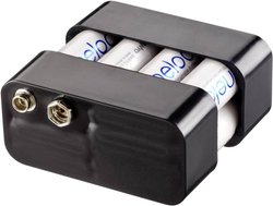 Kompaktowy zestaw baterii składa się z 8 akumulatorów z ładowalnymi akumulatorami w dwóch plastikowych zatyczkach dla Profitest Master / INTRO, METRISO XTRA, SECULIFE IP Gossen Metrawatt Z502H, 1 szt.