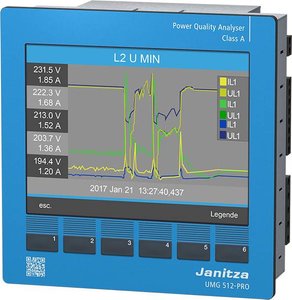 Analizator jakości napięcia Janitza UMG 512-PRO