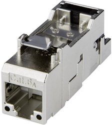 Telegärtner CAT 6a Uniwersalny moduł Keystone 568A zdolny do projektowania Moduł RJ45 CAT 6a Telegärtner J00029A2000 Keystone
