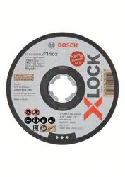 Tarcza tnąca X-LOCK prosta Standard for Inox WA 60 T BF, 125 x 1 mm, 1 szt Tarcza tnąca prosta Bosch Accessories  2608619262 125 mm 1 szt.
