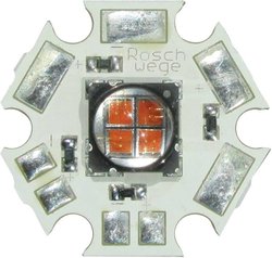 Moduł High Power LED-UV, Star-UV405-10-00-00, Alu-Star LZ ML LED UV 405NM 10W