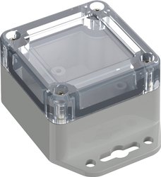 Obudowa kołnierza TRU COMPONENTS TC-10860400, (D x S x W) 60 x 60 x 40.10 mm, poliwęglan, 1 szt.