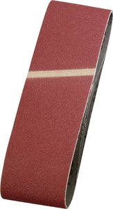 Taśmy szlifierskie, WOOD &amp, METAL, elektrokorund, 75 x 533 mm, ziarnistość 60 Papier ścierny pas zestaw kwb  912506 533 mm 3 szt.