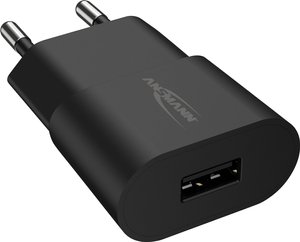 Ansmann HomeCharger HC105 Ładowarka USB 5 W gniazdo Maksymalne natężenie wyjściowe 1000 mA Ilość wyjść: 1 x złącze żeńskie USB-A 2.0