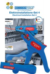 Zestaw zawiera Szczypce do ściągania izolacji no. 5 + Ściągacz z kabli okrągłych No. 13 Ściągacz izolacji WEICON TOOLS No 5 + No 13 52881004