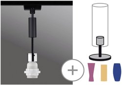 Lampa do systemu szynowego, wysokonapięciowego Paulmann  96919  20 W   czarny (matowy), chrom