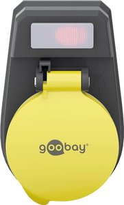Gniazdko prądowe bryzgoszczelne Goobay z wyłącznikiem, 3680W