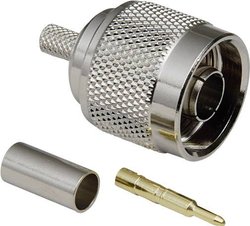 Złącze N BKL Electronic 0404066 0404066 złącze męskie proste 50 Ω 1 szt.