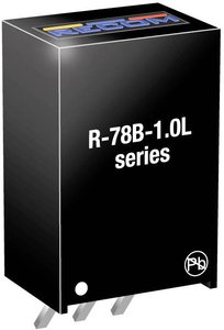 Przetwornica DC/DC, do PCB RECOM R-78B15-1.0L R-78B15-1.0L, SIP-3, 15, 1 A, 1 szt.