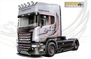 Modelu samochodu ciężarowego do sklejania Italeri Scania R730 Streamline 4x2 3906 1:24