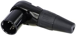 Złącze męskie XLR Rean AV RC5MR-BAG RC5MR-BAG, złącze męskie kątowe, 1 szt.