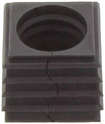 Element uszczelniający CONTA-CLIP KDS-DE 14-15 BK 28608.4, (D x S x W) 20.3 x 20.3 x 17.7 mm, termoplastyczny elastomer, 10 szt.