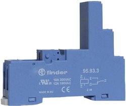Gniazdo przekaźnika Finder 95.93.3 95.93.3, 1 szt.